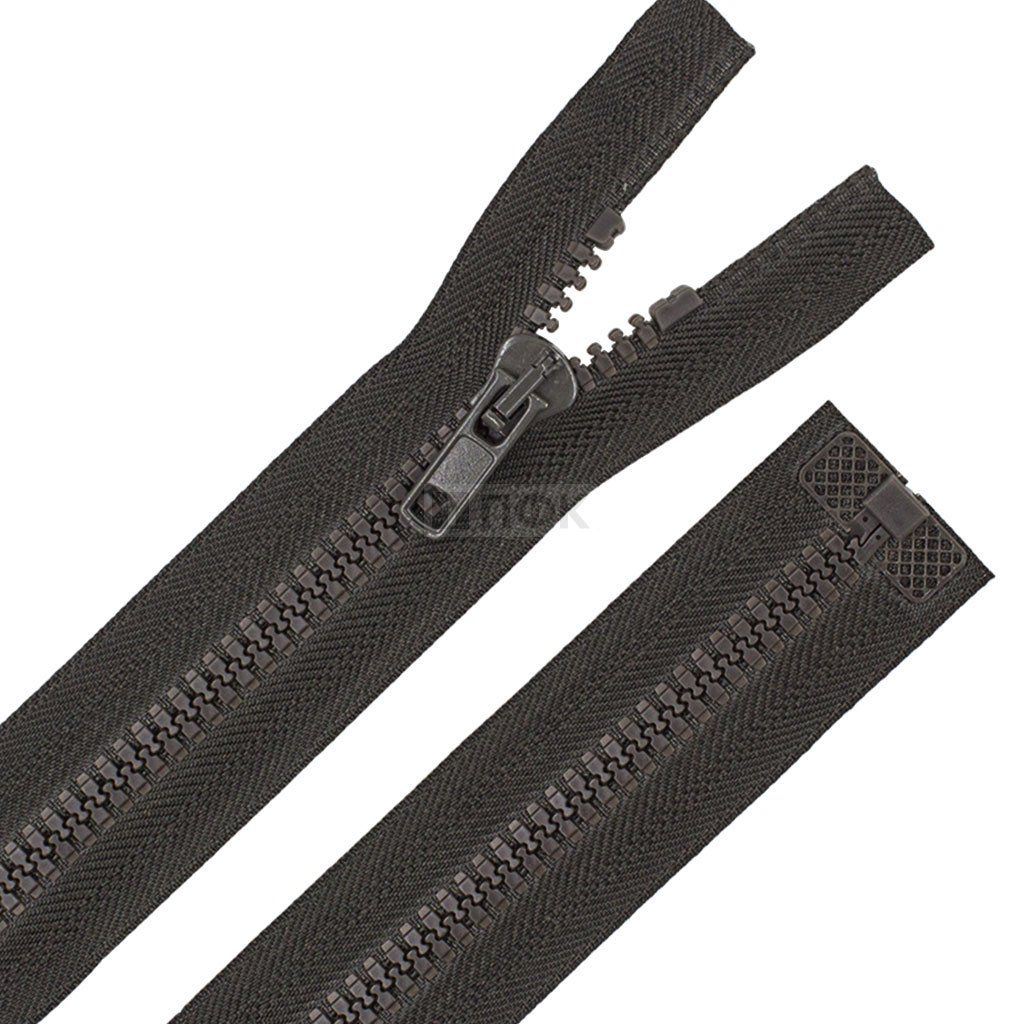 Молния тракторная тип 5 40см разъем цв 328 (уп 50шт) улучшен 26,6 гр/рулонка 4,5гр/бегунок