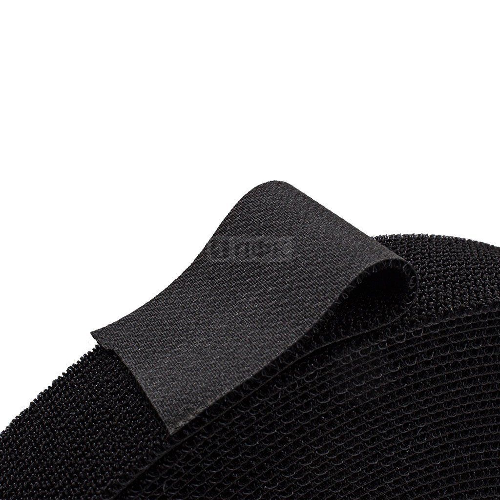 Лента контактная пришивная (липучка/велькро) ГИБРИДНАЯ "2в1" 100мм цв черный (рул 25м/кор 250м)