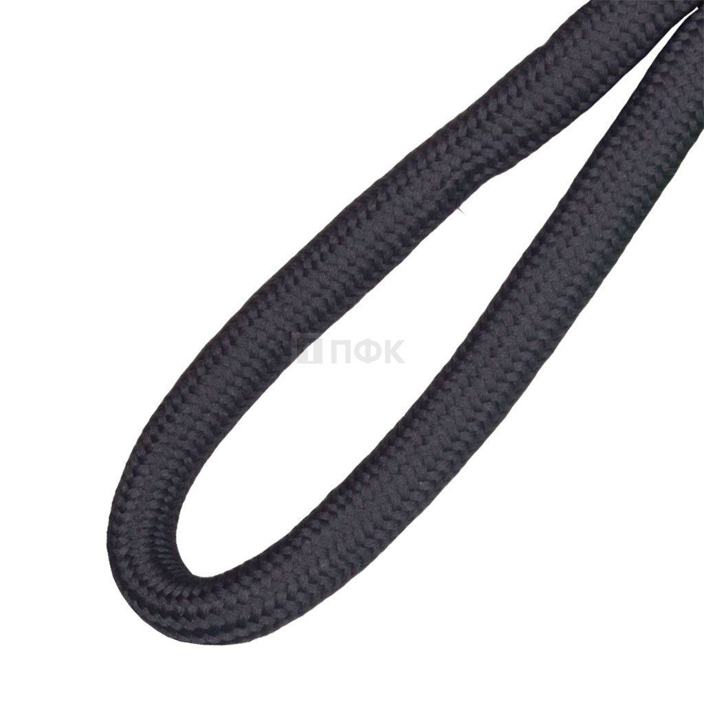 Шнурок 6мм 120см цв 312 серый тем (уп 100шт/2500шт)