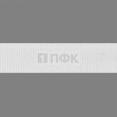 Лента репсовая (тесьма вешалочная) 35мм цв белый (уп 100м/1000м) Лента репсовая (тесьма вешалочная) 35мм цв белый (уп 100м/1000м)