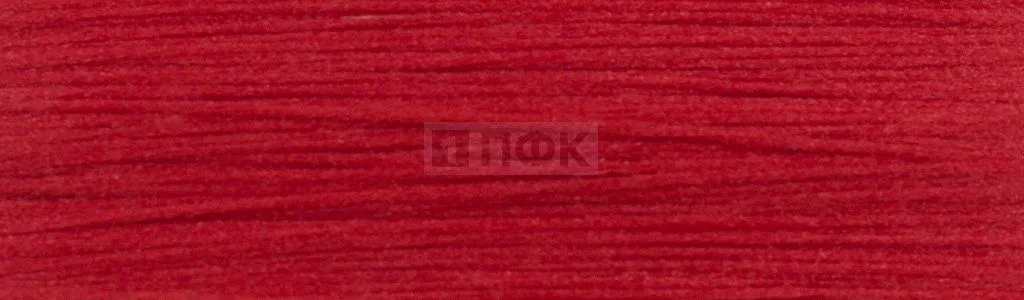 Резинка вязанная 06мм цв красный (уп 100м/3000м) басмы